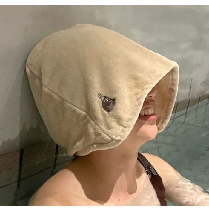 BACKYARD FAMILY「ごリラックス サウナ ハット 通販 サウナハット 今治タオル 吸水性 洗濯可能 大きめ ととのう」|その他|