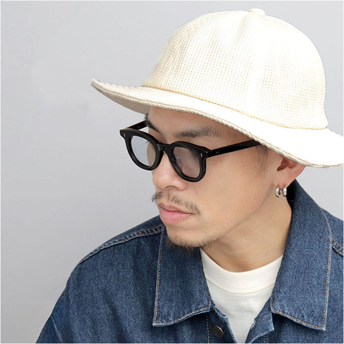 BACKYARD FAMILY「メトロハット 通販 日本製 Mr.COVER ミスターカバー ワッフル ワッフルツバ広ハット」|ハット|