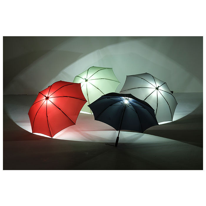 BACKYARD FAMILY「mabu 傘 ブランド 通販 レディース メンズ ジャンプ led 照明 安全 8本骨 ライト」|傘|