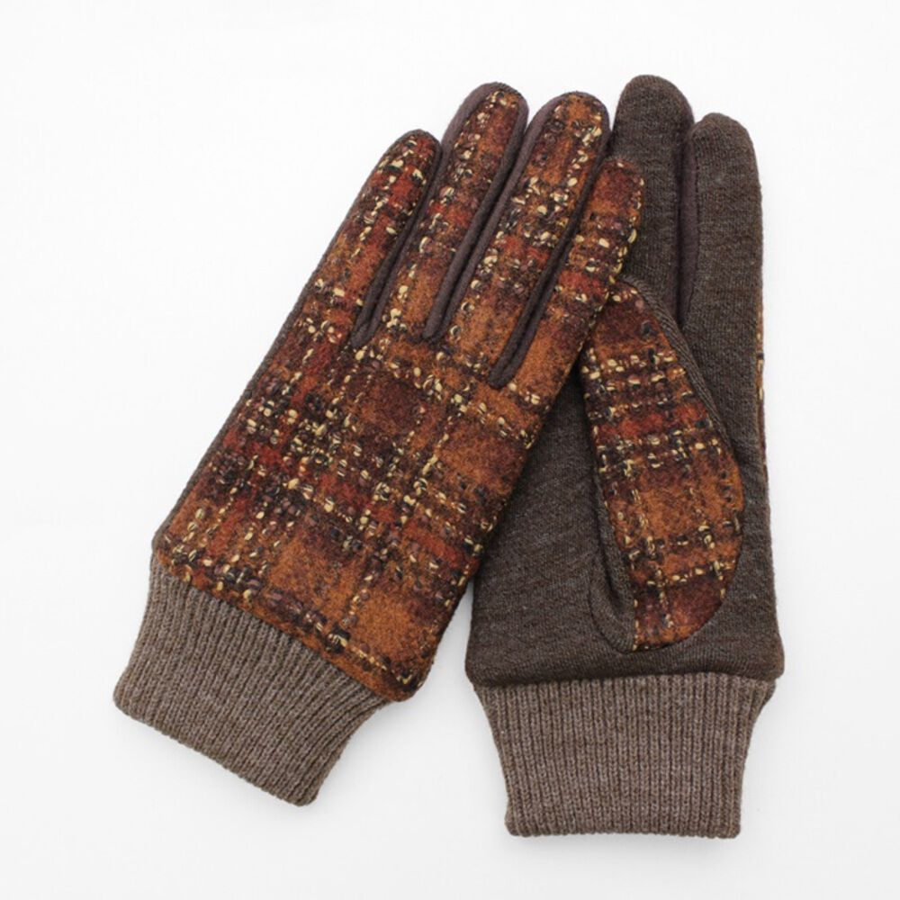 BACKYARD FAMILY「クロダ 手袋 KURODA OB70251L8 通販 グローブ レディース かわいい 暖かい」|手袋|ブラウン1