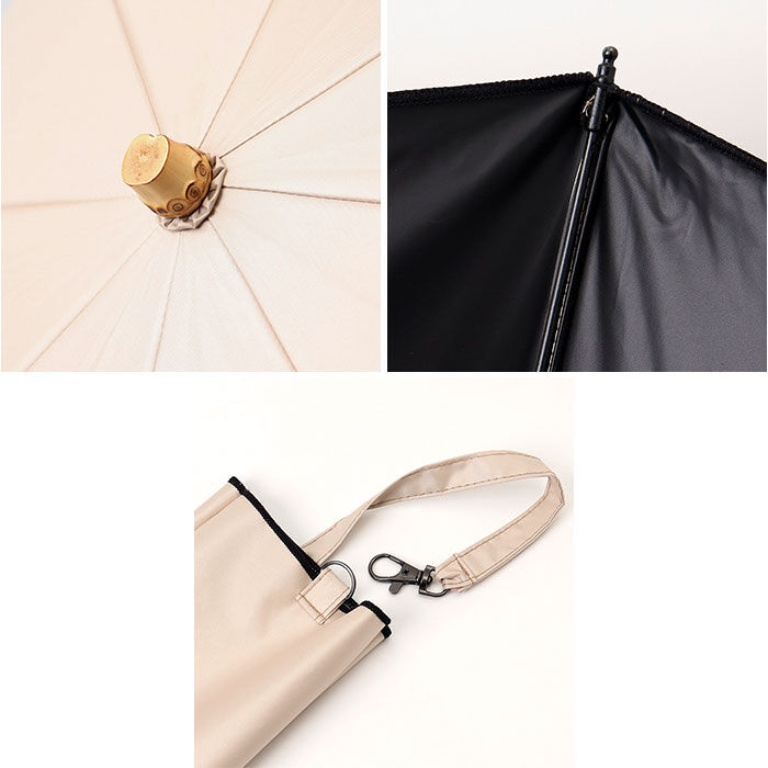 BACKYARD FAMILY「KIZAWA 日傘 折りたたみ 通販 キザワ M50KK082PO 折りたたみ傘 折りたたみ日傘」|傘|