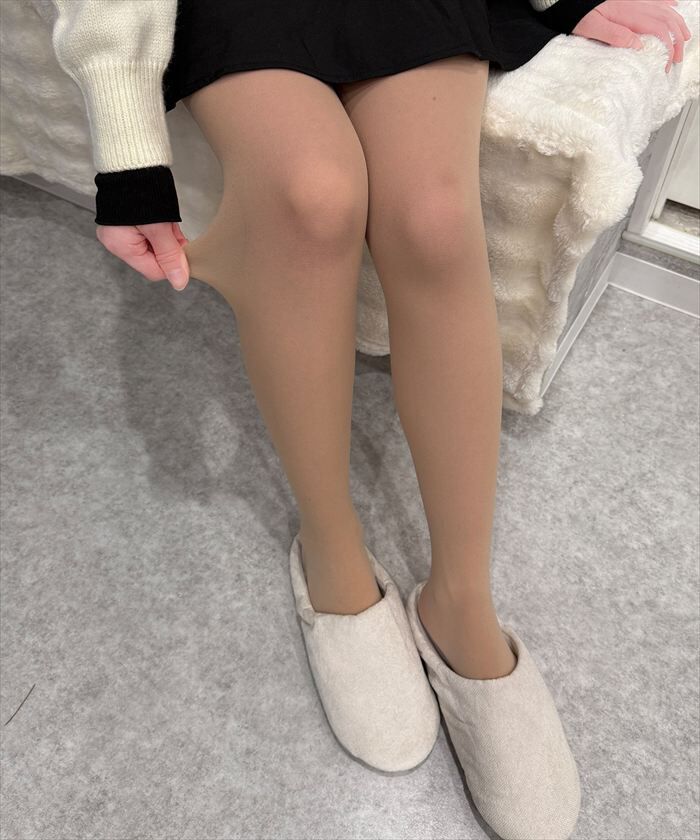 BACKYARD FAMILY「フェイクタイツ 肌色 通販 フェイク タイツ ストッキング風 ベージュ 肌色のタイツ 40デニール」|その他|