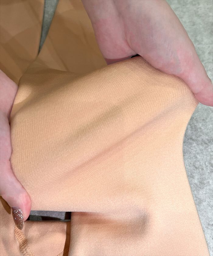 BACKYARD FAMILY「フェイクタイツ 裏起毛 肌色 通販 フェイク タイツ ストッキング風 ベージュ 肌色のタイツ」|その他|