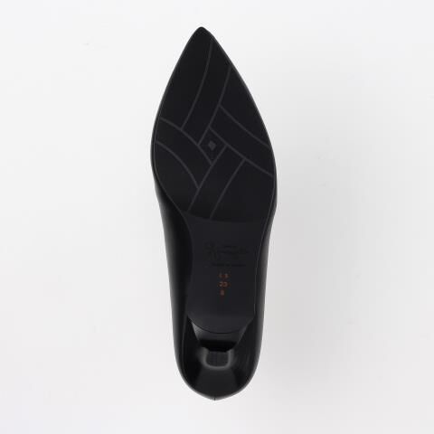 銀座かねまつ「LSBF1983DSHPBLK　【防水】【Bウィズ】アクアベルスレンダーパンプス」|パンプス|