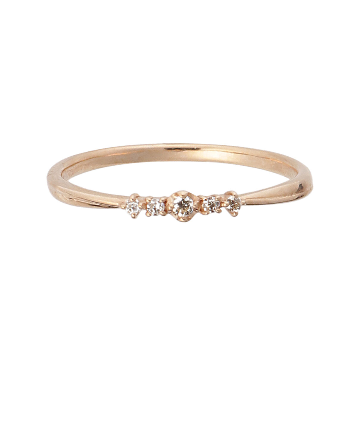 SAMANTHA SILVA「K10 PG ダイヤモンド　リング」|リング|K10 PG