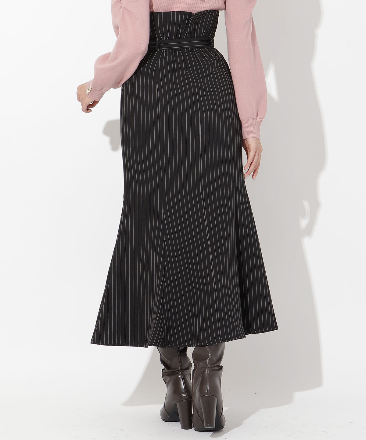 アンドクチュール「ウエスト折り返しマーメイドスカート」|スカート|