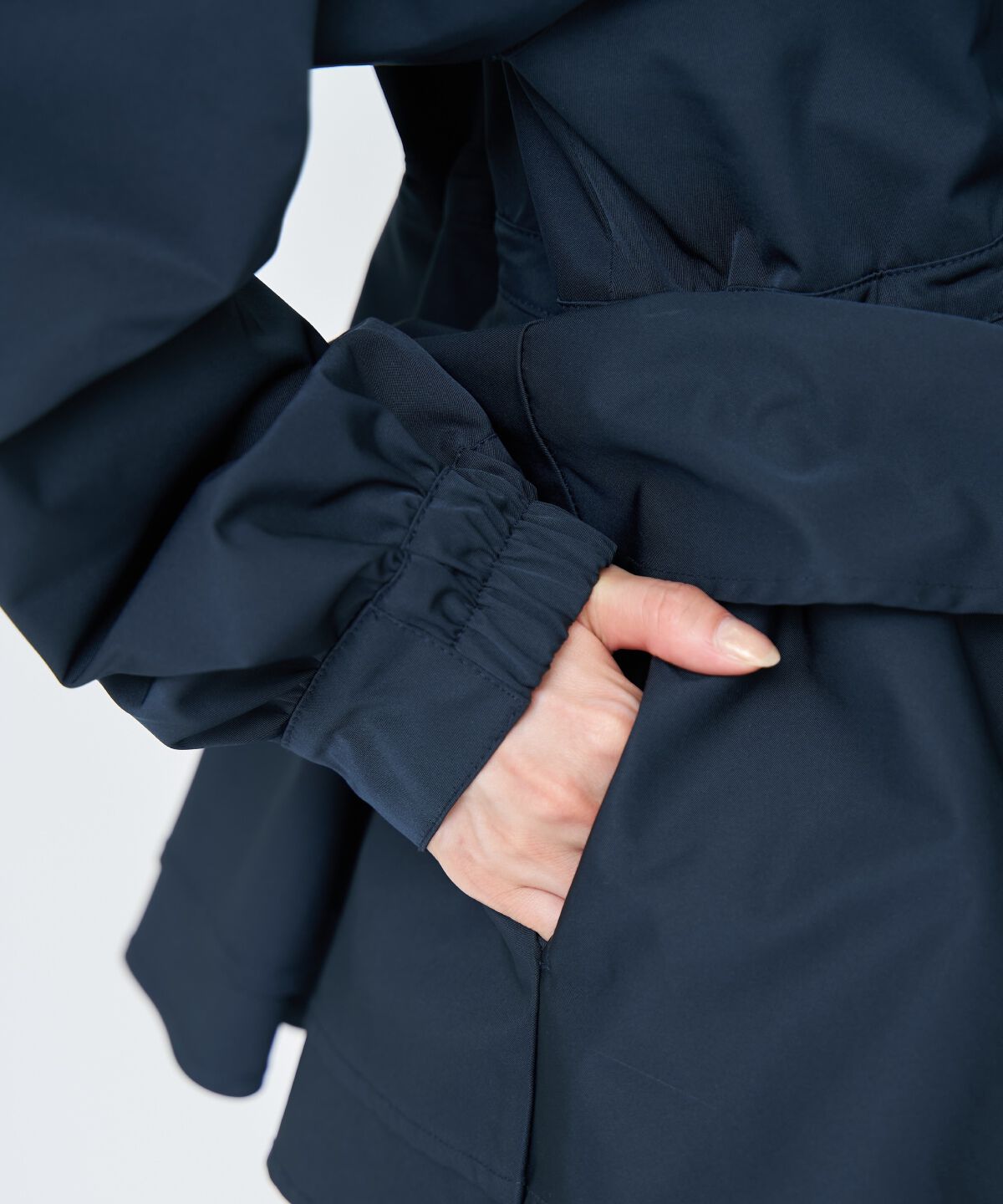 アンドクチュール「ペプラムマウンテンパーカー」|アウトドア|