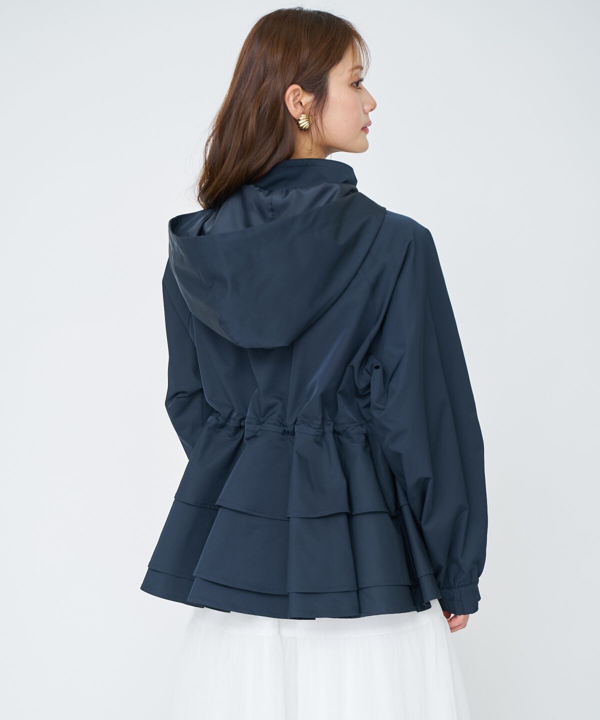 アンドクチュール「ペプラムマウンテンパーカー」|アウトドア|