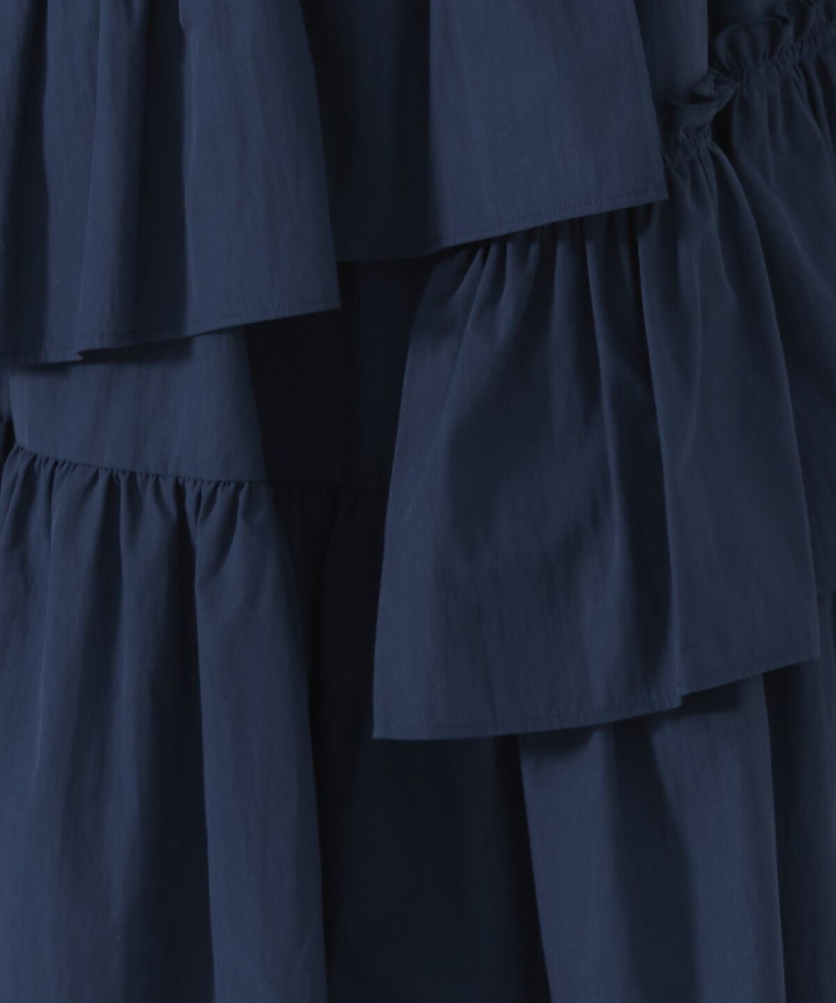 REDYAZEL「アシメティアードボリュームスカート」|フレア|