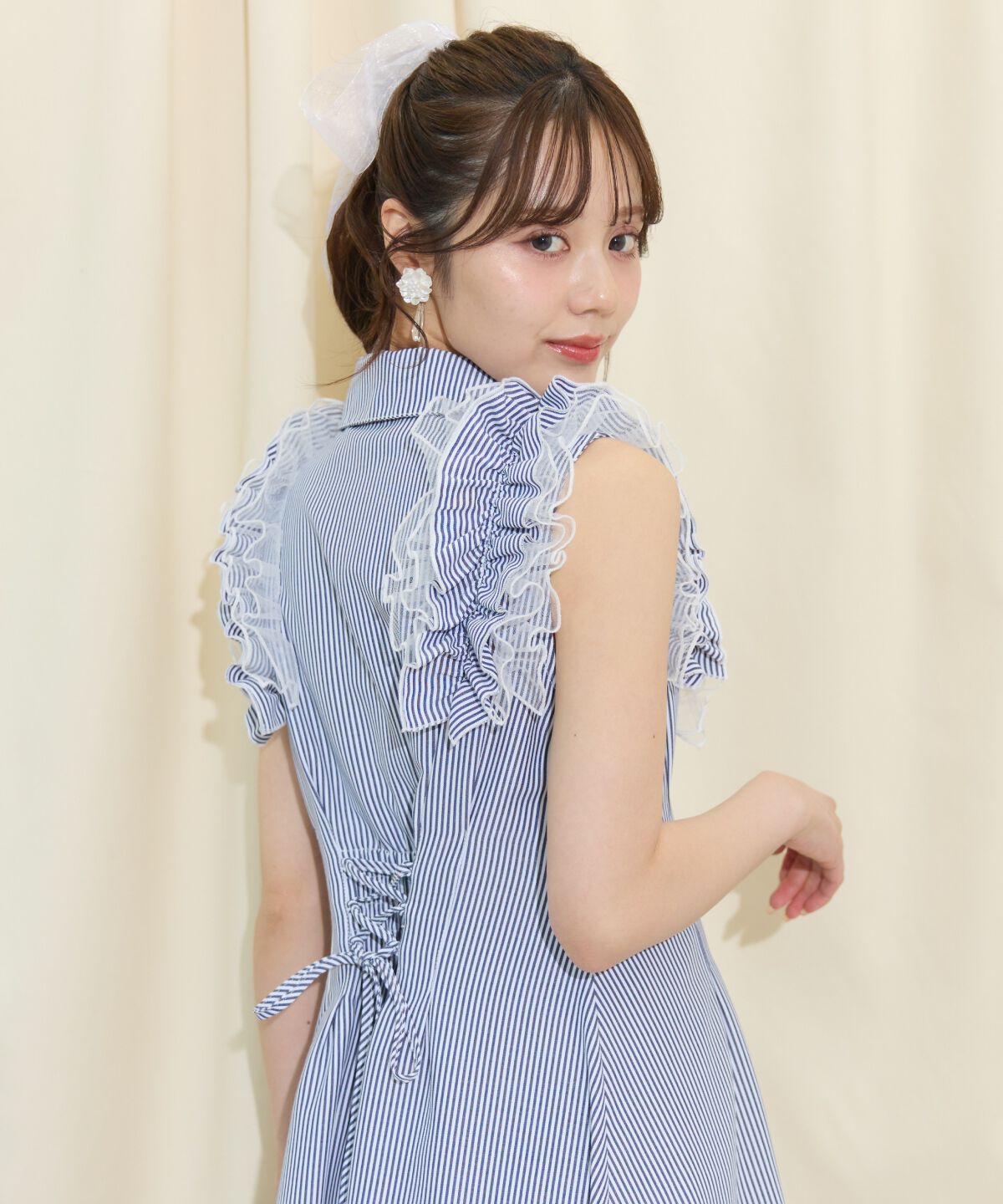 WILLSELECTION「チュールフリルワンピース」|ワンピース|