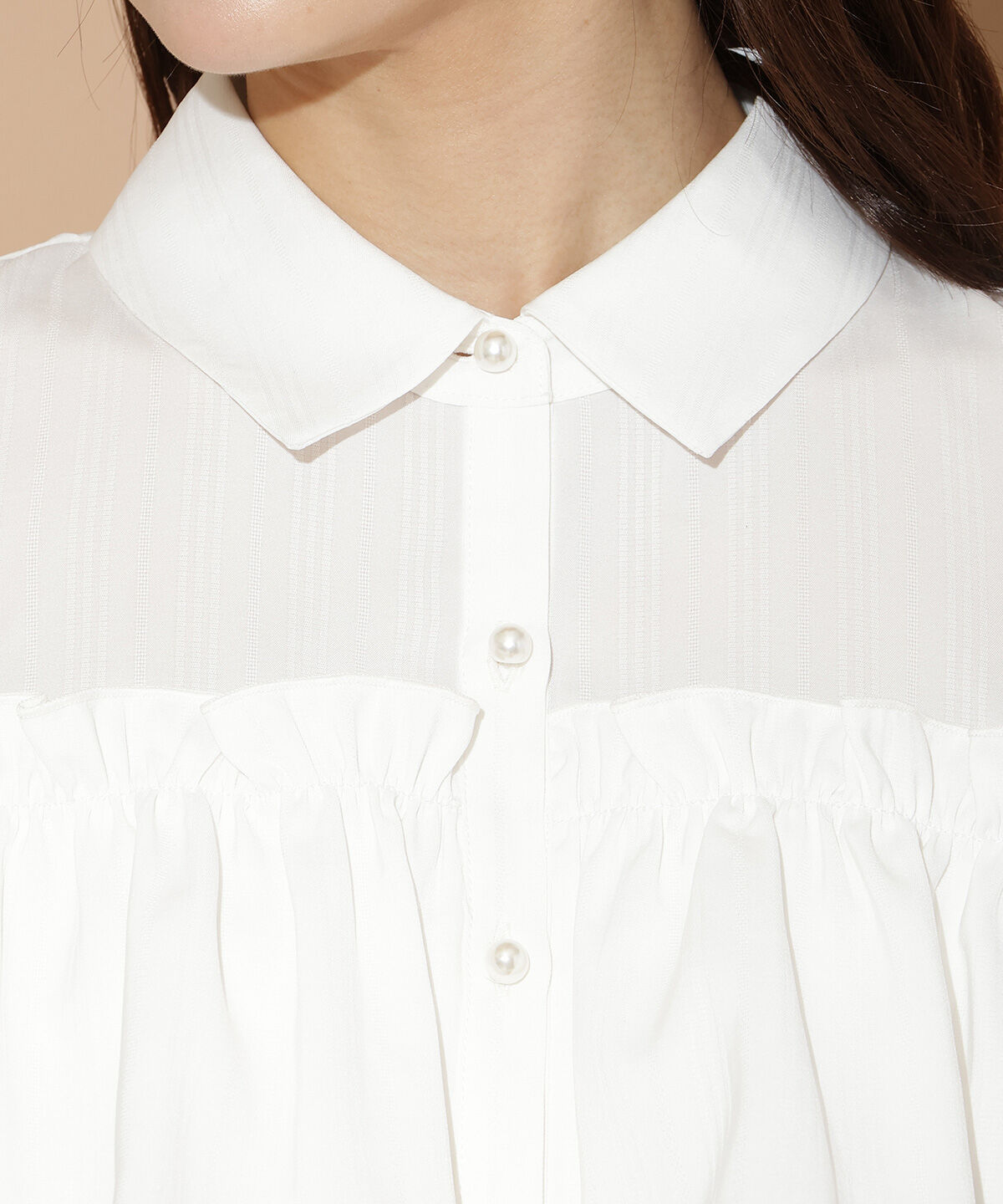 WILLSELECTION「ナローリボンオフショルブラウス」|シャツ・ブラウス|