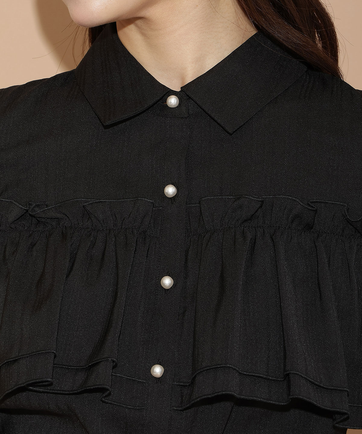 WILLSELECTION「ナローリボンオフショルブラウス」|シャツ・ブラウス|