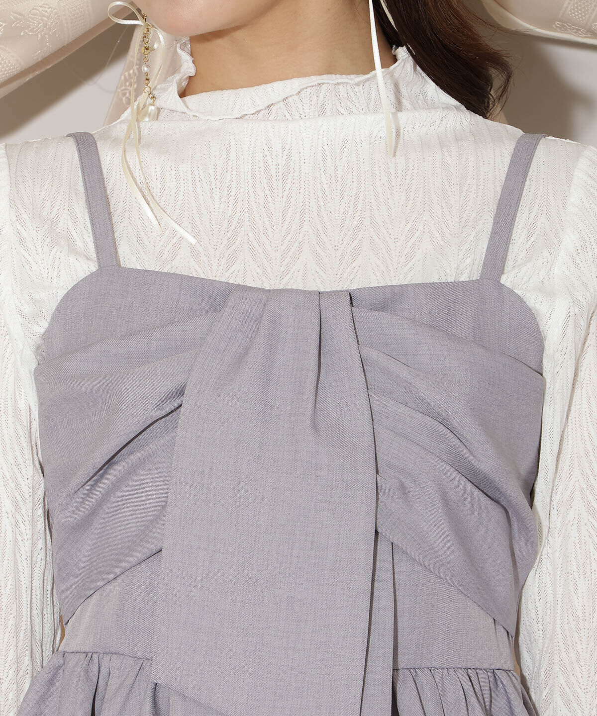 WILLSELECTION「リボンペプラムビスチェ」|その他|