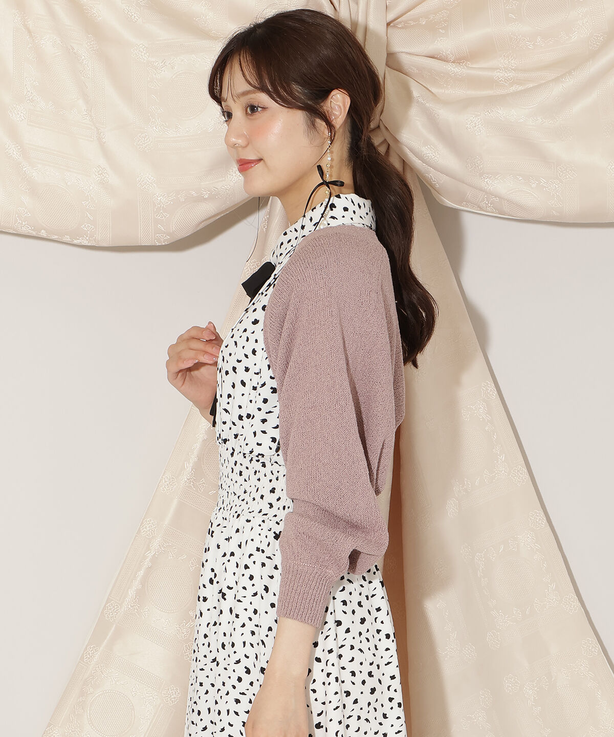 WILLSELECTION「ニットボレロカーディガン」|カーディガン|