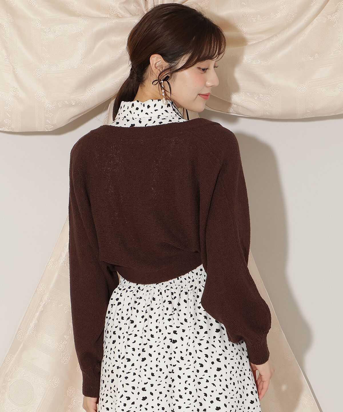 WILLSELECTION「ニットボレロカーディガン」|カーディガン|