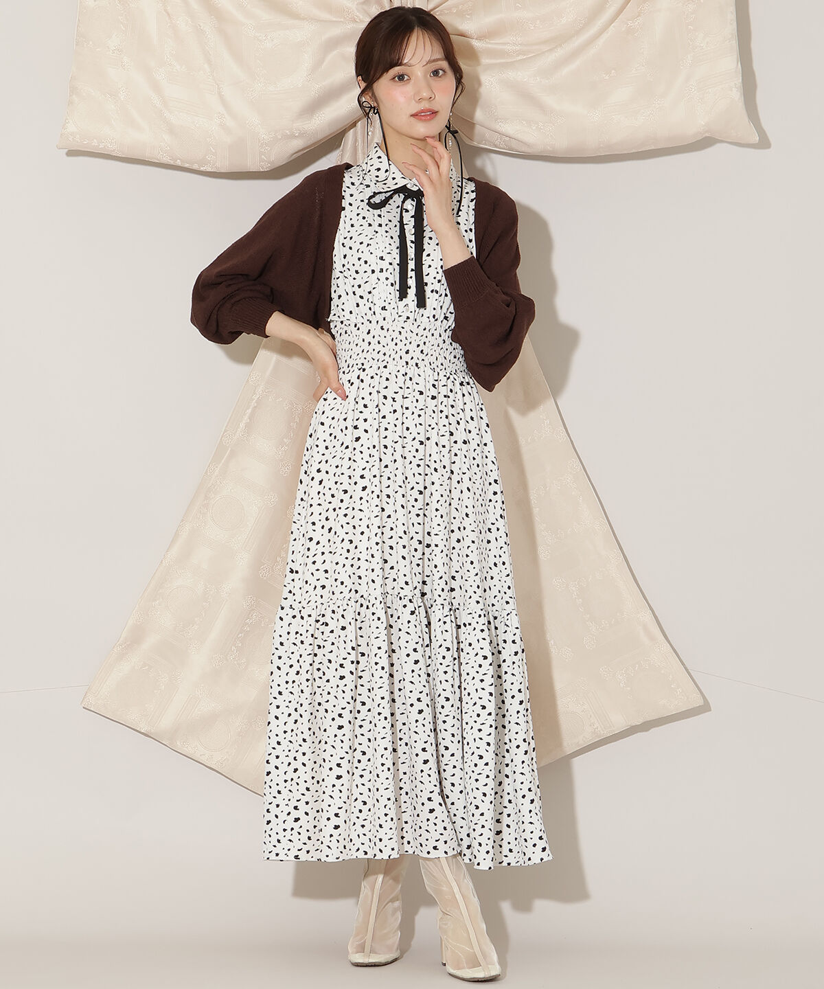 WILLSELECTION「ニットボレロカーディガン」|カーディガン|