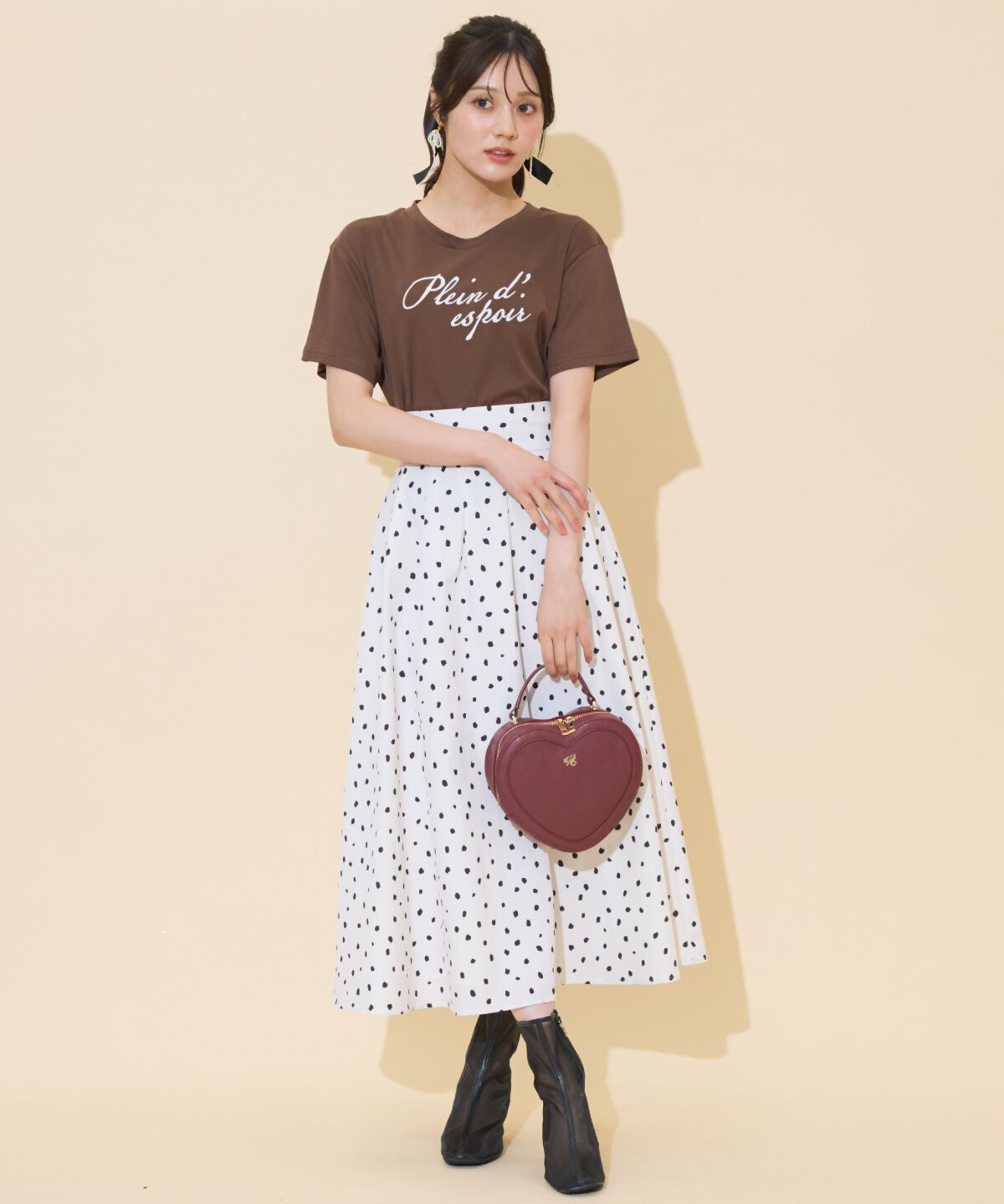 WILLSELECTION「ドロップショルダーロゴTシャツ」|Tシャツ・カットソー|