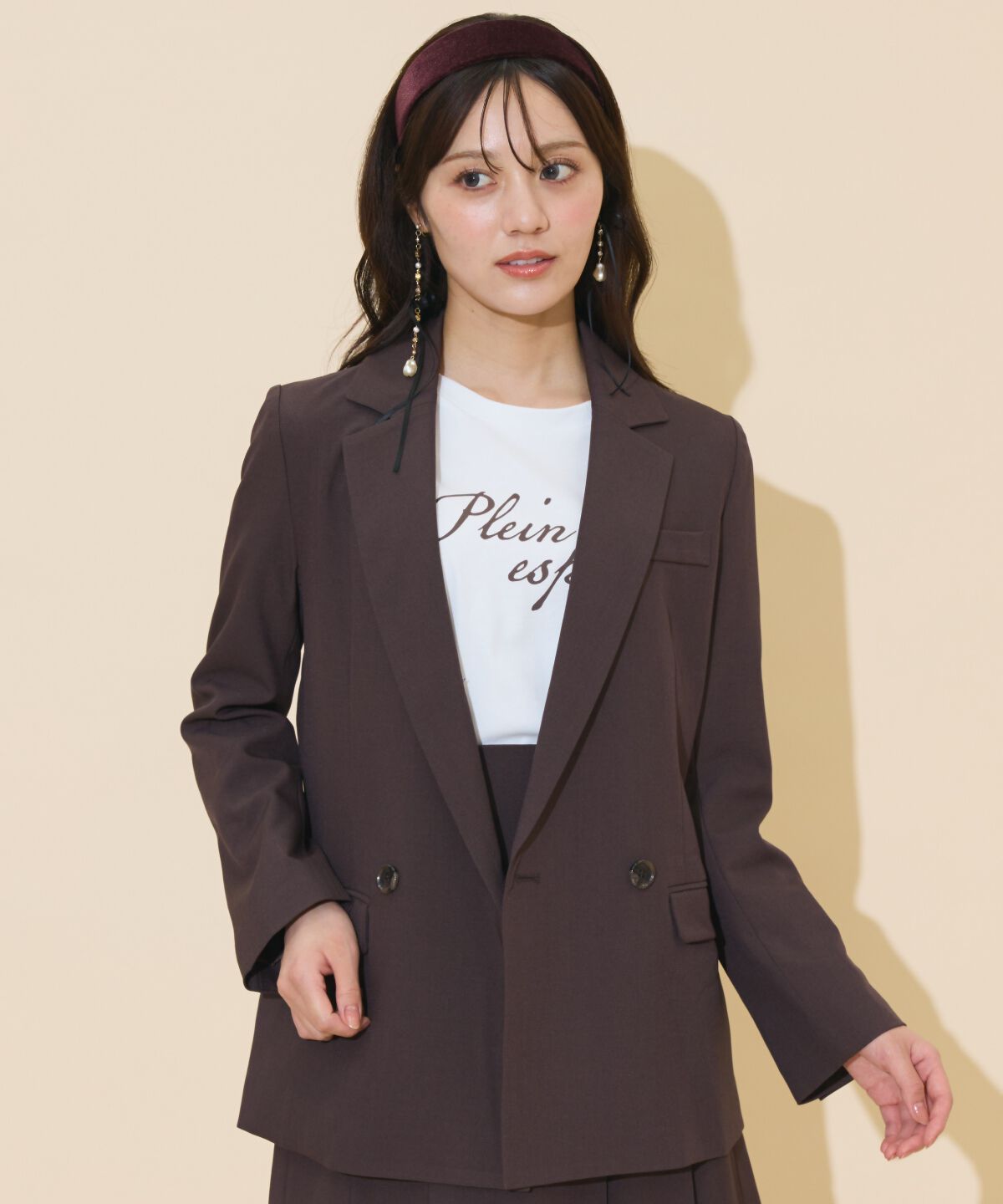 WILLSELECTION「ダブルボタンテーラードジャケット」|テーラードジャケット|