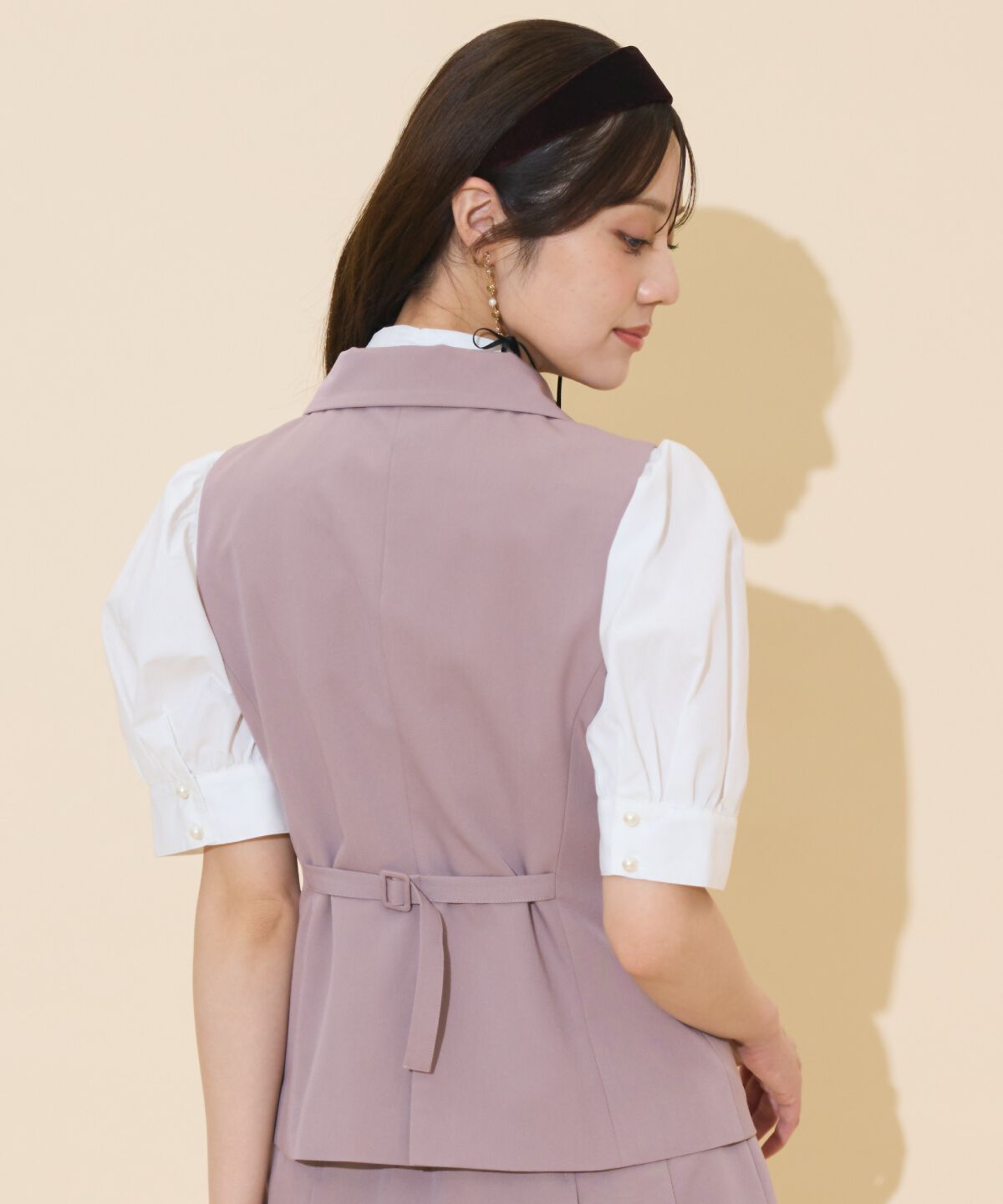 WILLSELECTION「ダブルボタンショートジレ」|その他|