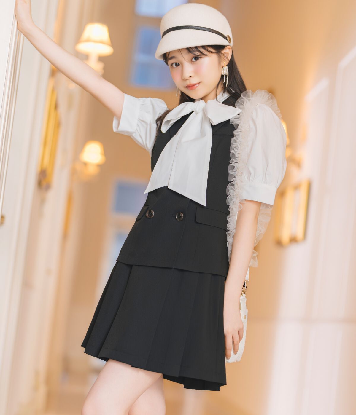 WILLSELECTION「ダブルボタンショートジレ」|その他|