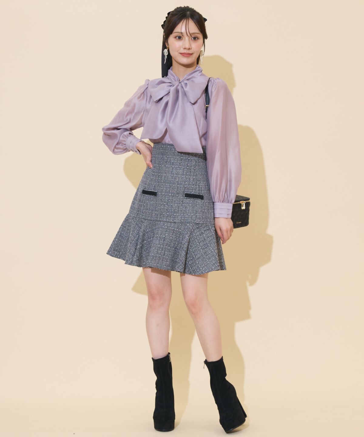 WILLSELECTION「ボリュームリボンタイブラウス」|シャツ・ブラウス|