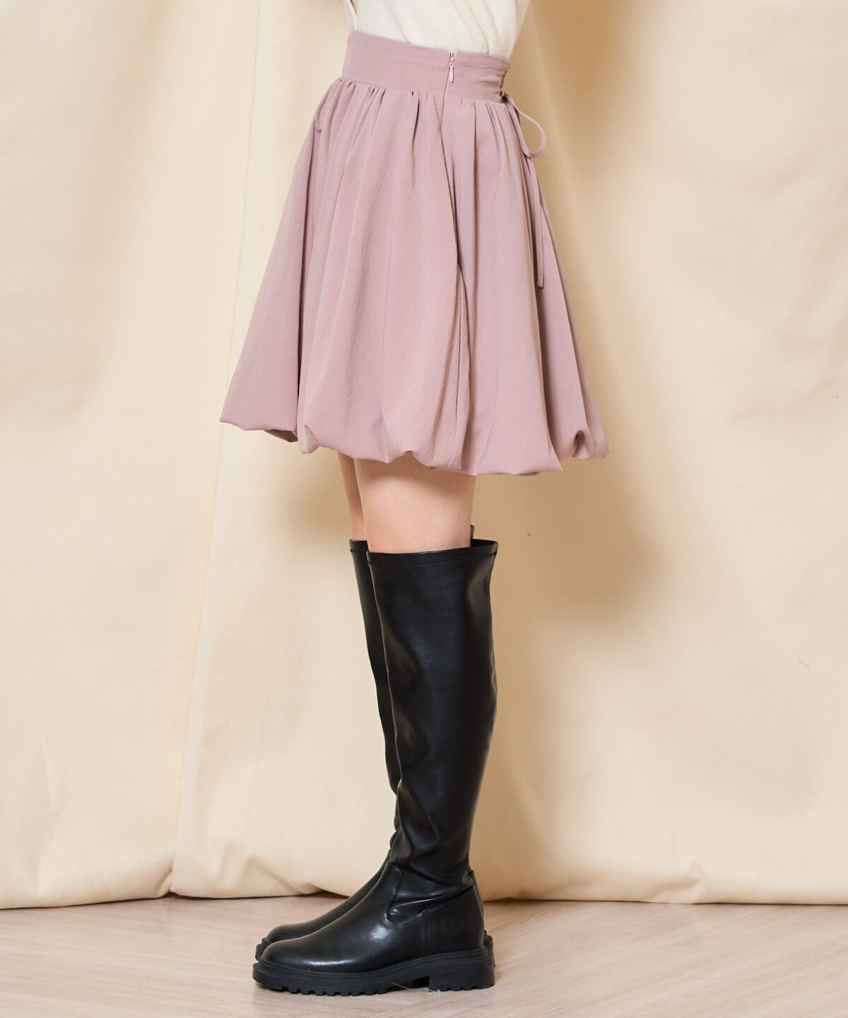 WILLSELECTION「バルーンミニスカート」|フレア|