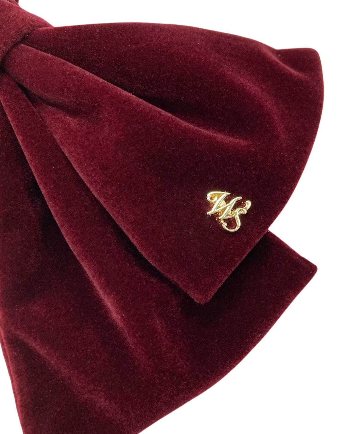 WILLSELECTION「ロゴベロアリボンバレッタ」|ヘアゴム・シュシュ|