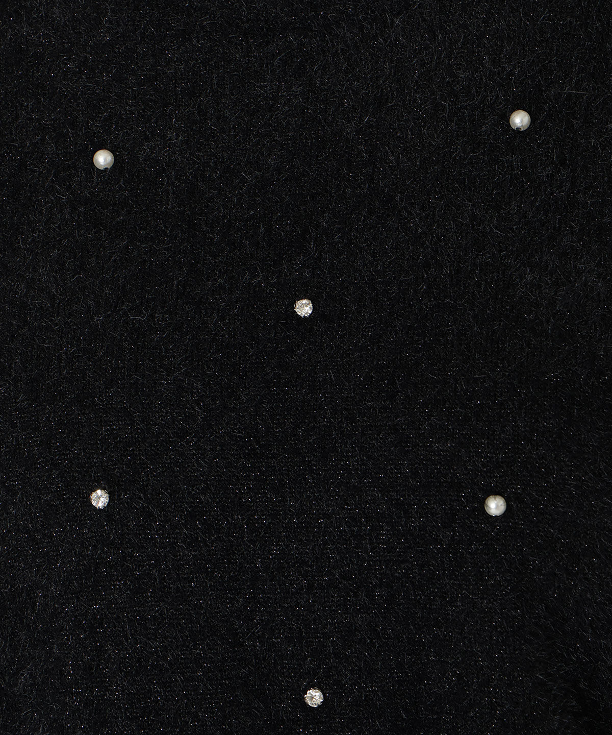 WILLSELECTION「パールビジューフェザーニットトップス」|ニット・セーター|