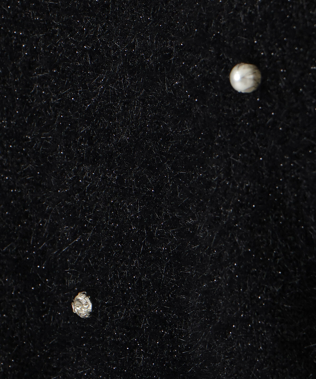 WILLSELECTION「パールビジューフェザーニットトップス」|ニット・セーター|