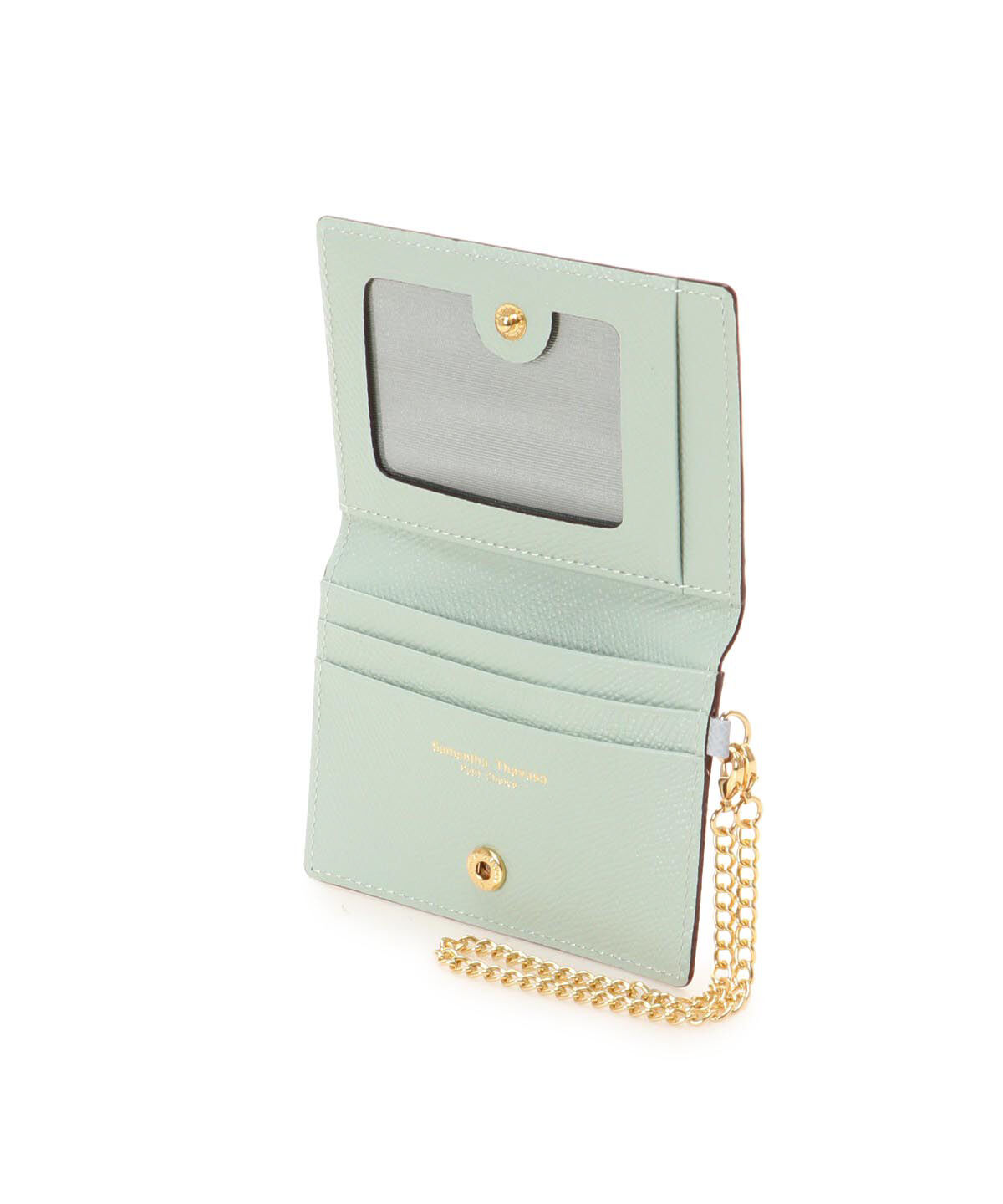 Samantha Thavasa Petit Choice「インサイドバイカラー パスケース」|定期入れ|