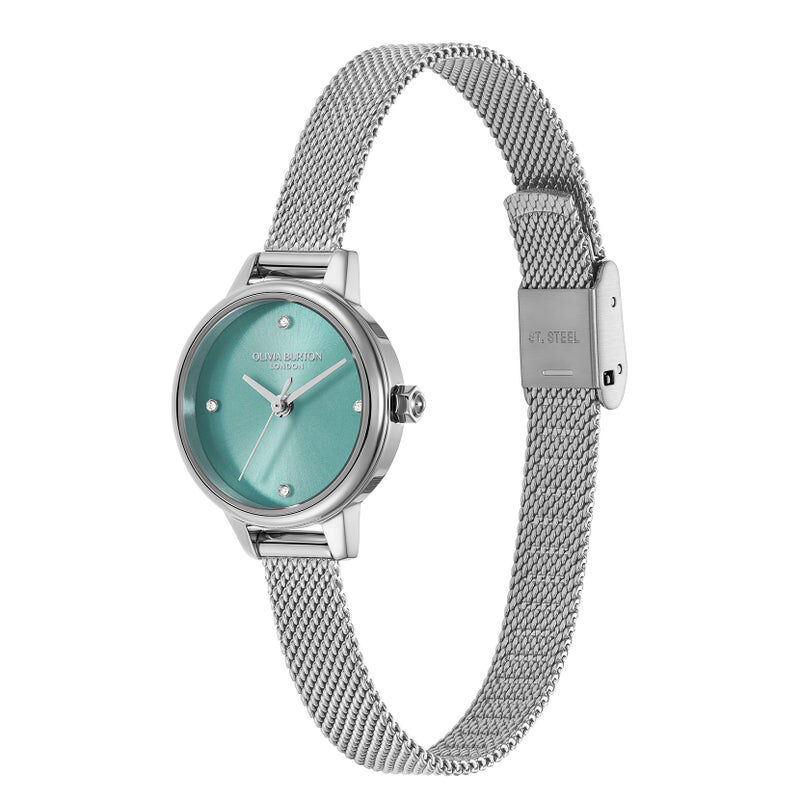 OLIVIA BURTON 「〈OLIVIA BURTON(ｵﾘﾋﾞｱﾊﾞｰﾄﾝ)〉ｸﾗｼｯｸ ﾐﾆﾀｰｺｲｽﾞ&ｼﾙﾊﾞｰﾒｯｼｭ」|腕時計|