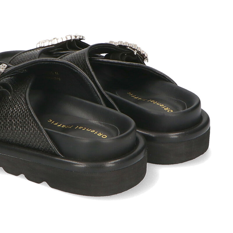 ORiental TRaffic「ビジューバックルコンフォートサンダル/31225」|サンダル|