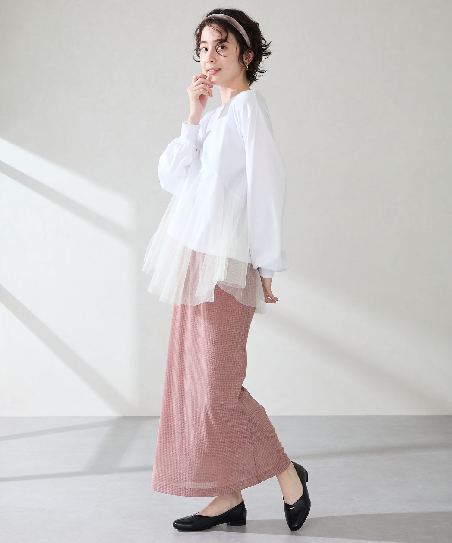 ORiental TRaffic「ゴールドパーツVカットバブーシュ/51312」|パンプス|