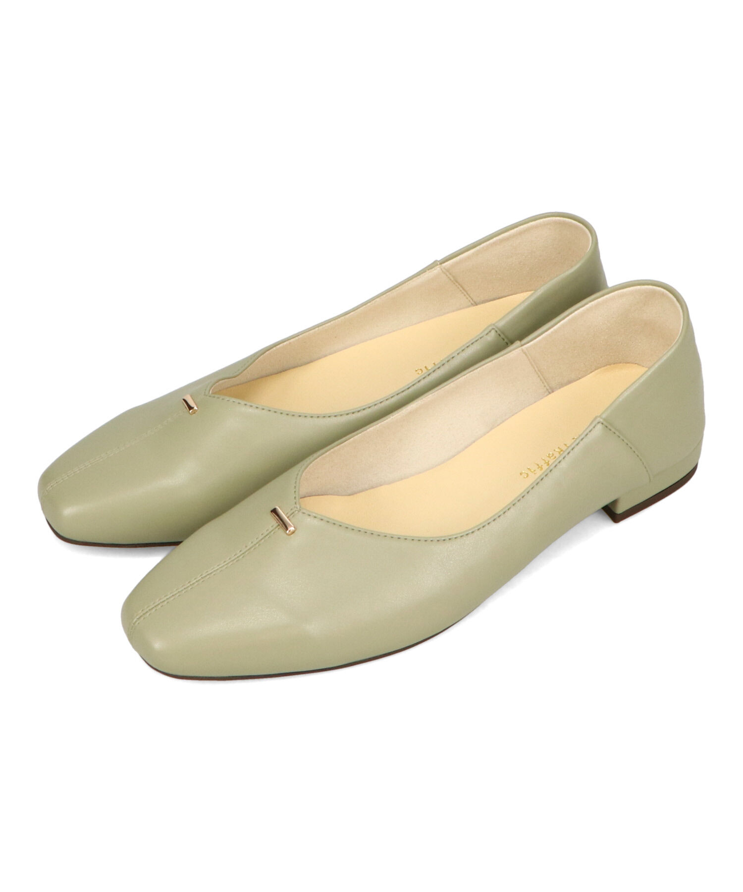 ORiental TRaffic「ゴールドパーツVカットバブーシュ/51312」|パンプス|