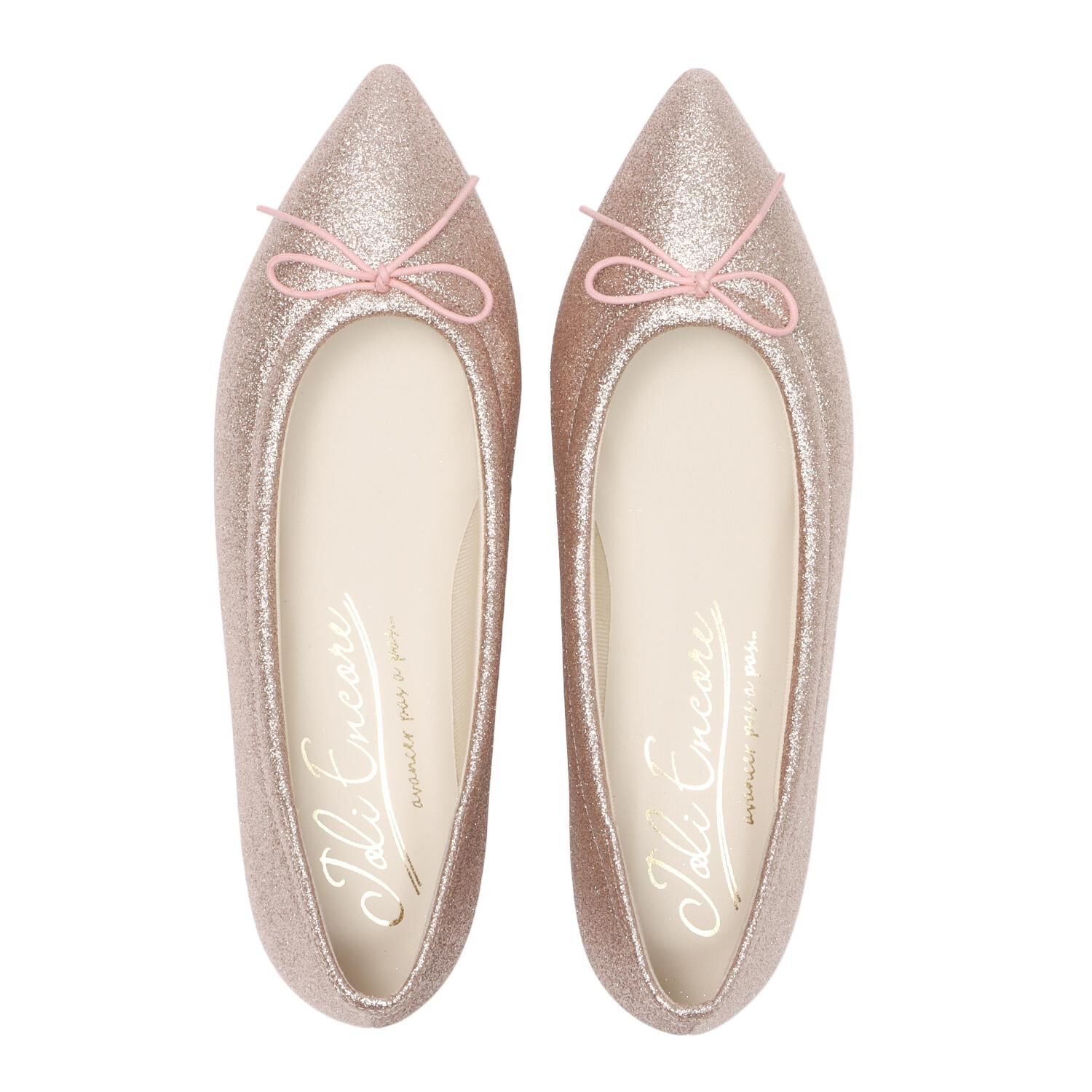 JOLI ENCORE「【JOLI ENCORE(FR)】POINTED PUFF BALLET」|パンプス|