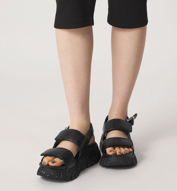 ODETTE E ODILE「ヴィブラムベルクロ サンダル55」|サンダル|