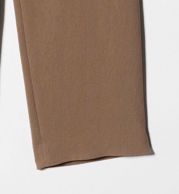 UNITED ARROWS「ポリエステルサブレ モダンストレート イージーパンツ」|スラックス|