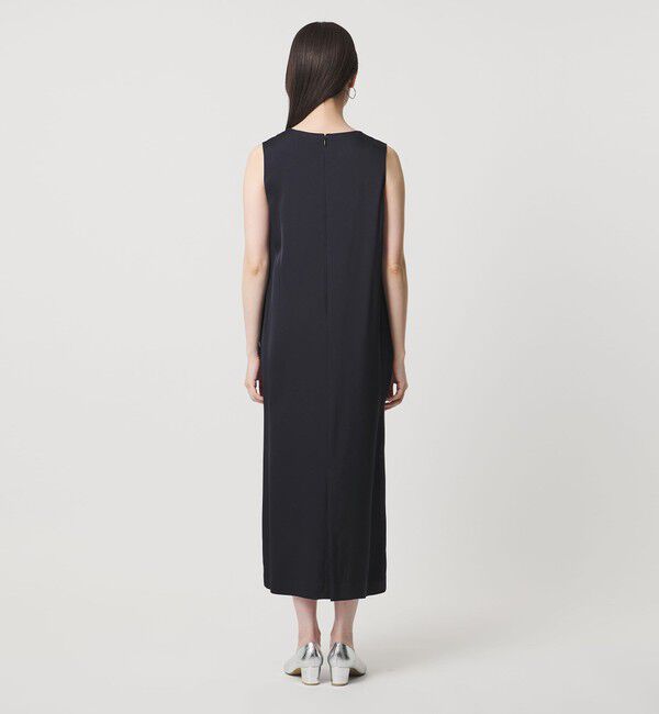 UNITED ARROWS「チュール サテン コンビ ワンピース」|ワンピース|