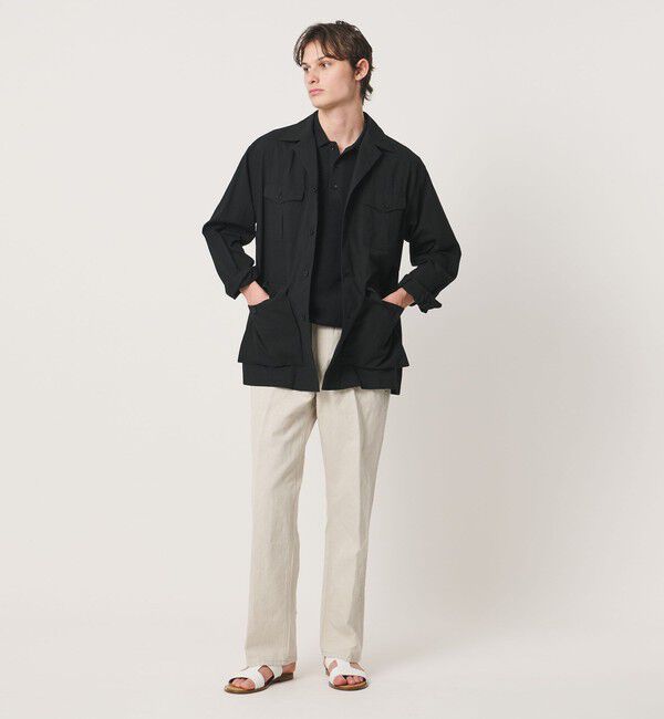 UNITED ARROWS「シャーリーカーン バーズアイ ニットポロシャツ」|ポロシャツ|