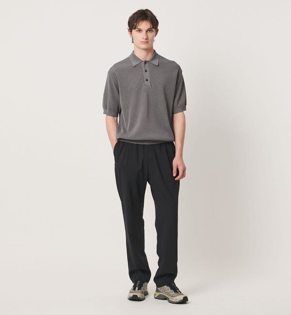 UNITED ARROWS「シャーリーカーン バーズアイ ニットポロシャツ」|ポロシャツ|