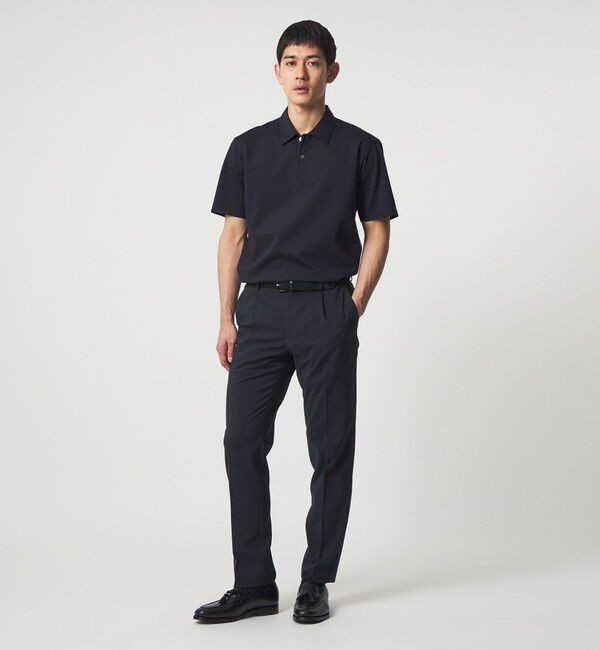 UNITED ARROWS「ポンチ ポロシャツ UA COZY 抗菌防臭 接触冷感」|Tシャツ・カットソー|