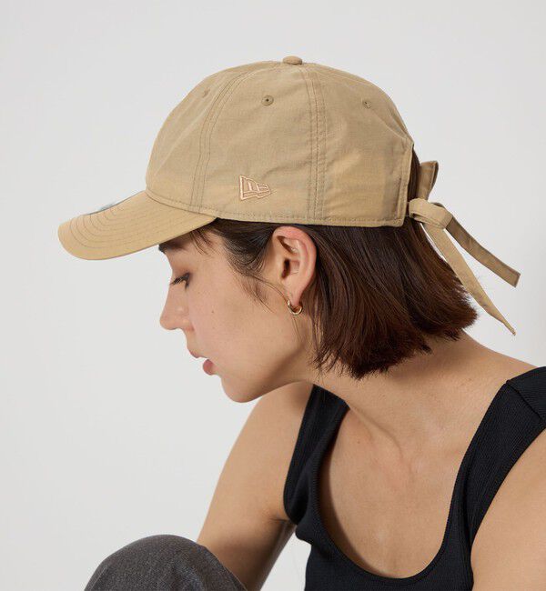 UNITED ARROWS green label relaxing「【別注】＜NEW ERA＞920 リボン キャップ / CAP」|キャップ・キャスケット|BEIGE