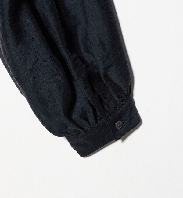 UNITED ARROWS green label relaxing「フェイクパール スタンドネック ブラウス」|シャツ・ブラウス|