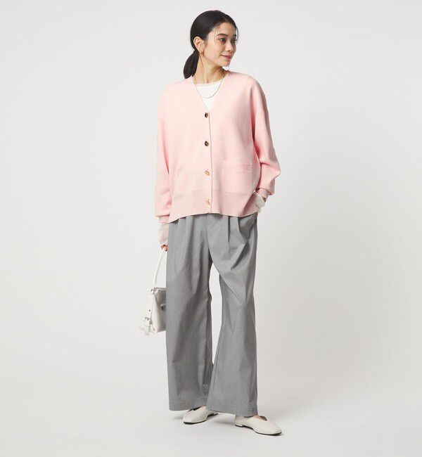 UNITED ARROWS green label relaxing「パフニット カーディガン ウォッシャブル」|カーディガン|