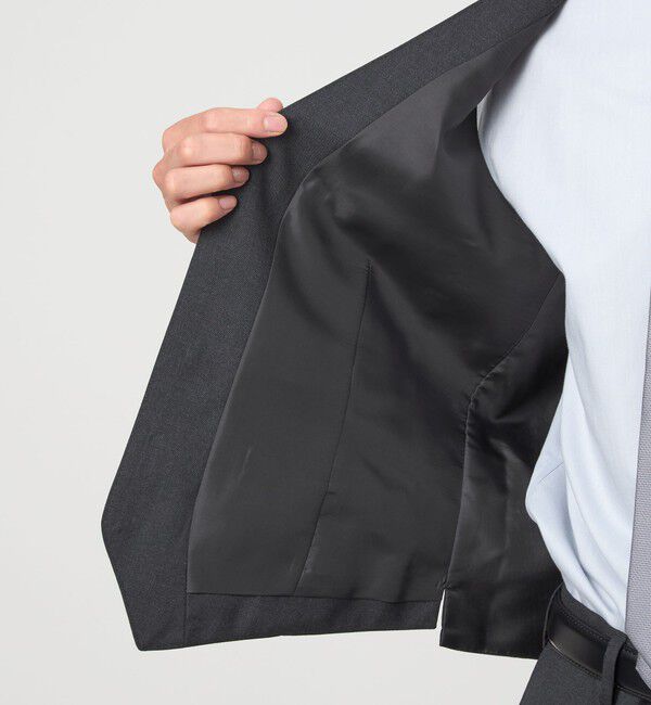 UNITED ARROWS green label relaxing「REDA トロピカル 無地 5B スーツベスト」|スーツ|