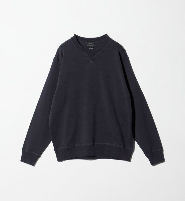 UNITED ARROWS green label relaxing「コットン シルク ミックス インレイ クルーネック ニット」|ニット・セーター|