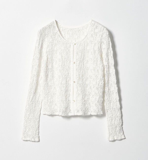 UNITED ARROWS green label relaxing「＜SEASONAL COLLECTION＞2WAY  レース カーディガン」|カーディガン|