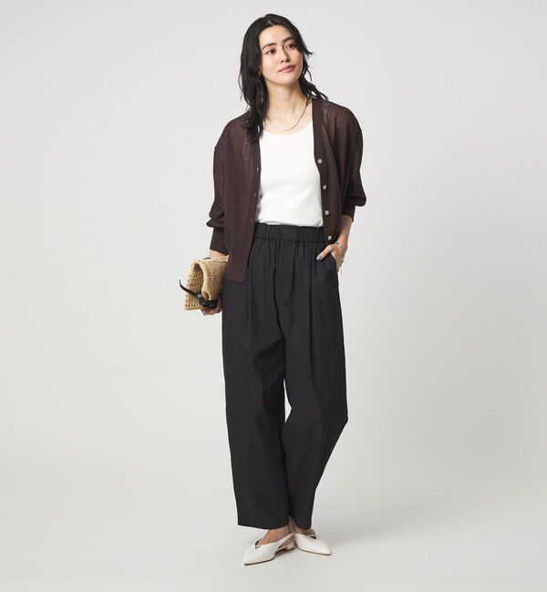 UNITED ARROWS green label relaxing「［size SHORTあり］イージー カーブ パンツ ウォッシャブル 接触冷感」|その他|