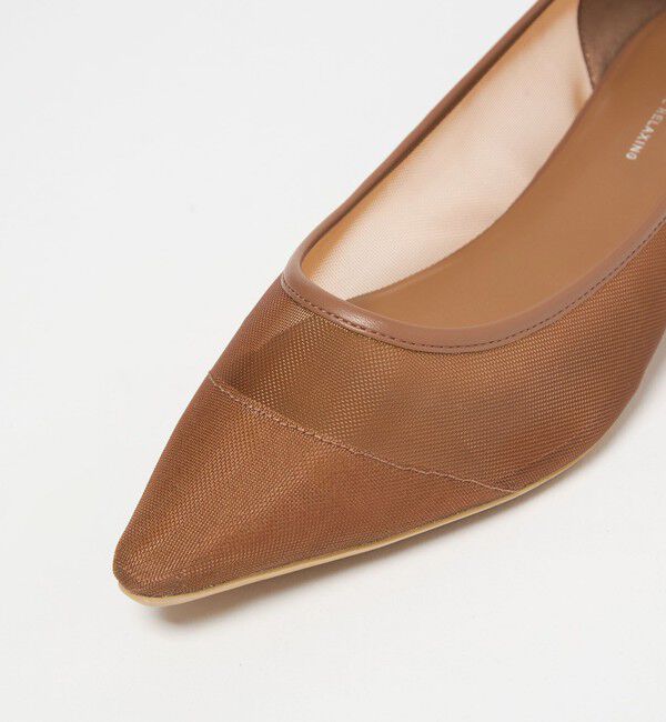 UNITED ARROWS green label relaxing「ポインテッド チュール パンプス」|パンプス|