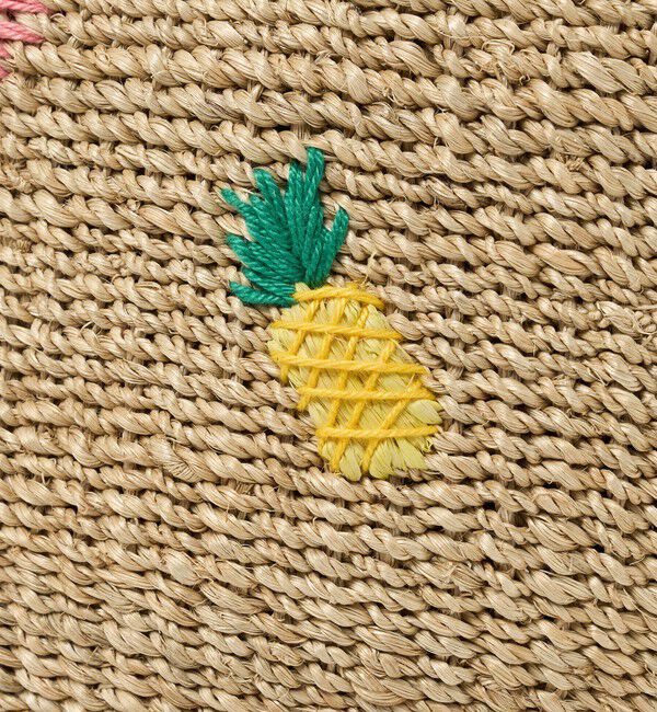 EMMEL REFINES「＜The Bagmati＞シシュウ カゴバッグ＜ Select by EMMEL REFINES ＞」|かごバッグ|